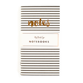 Black & White  - mini notebooks